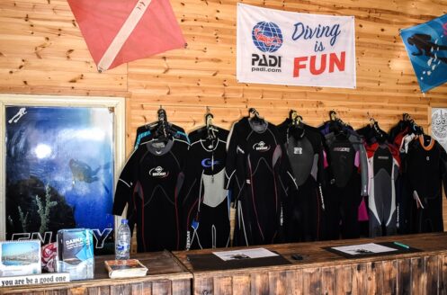 The Mermaid Diving Center at Darna Divers Village